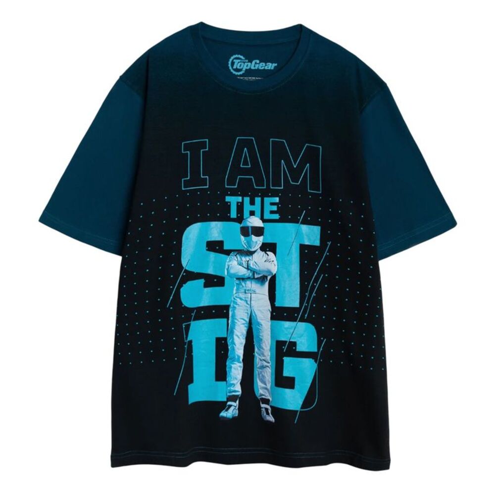 Top Gear Unisex Adult I Am The Stig Short-Sleeved T-Shirt / Blue
